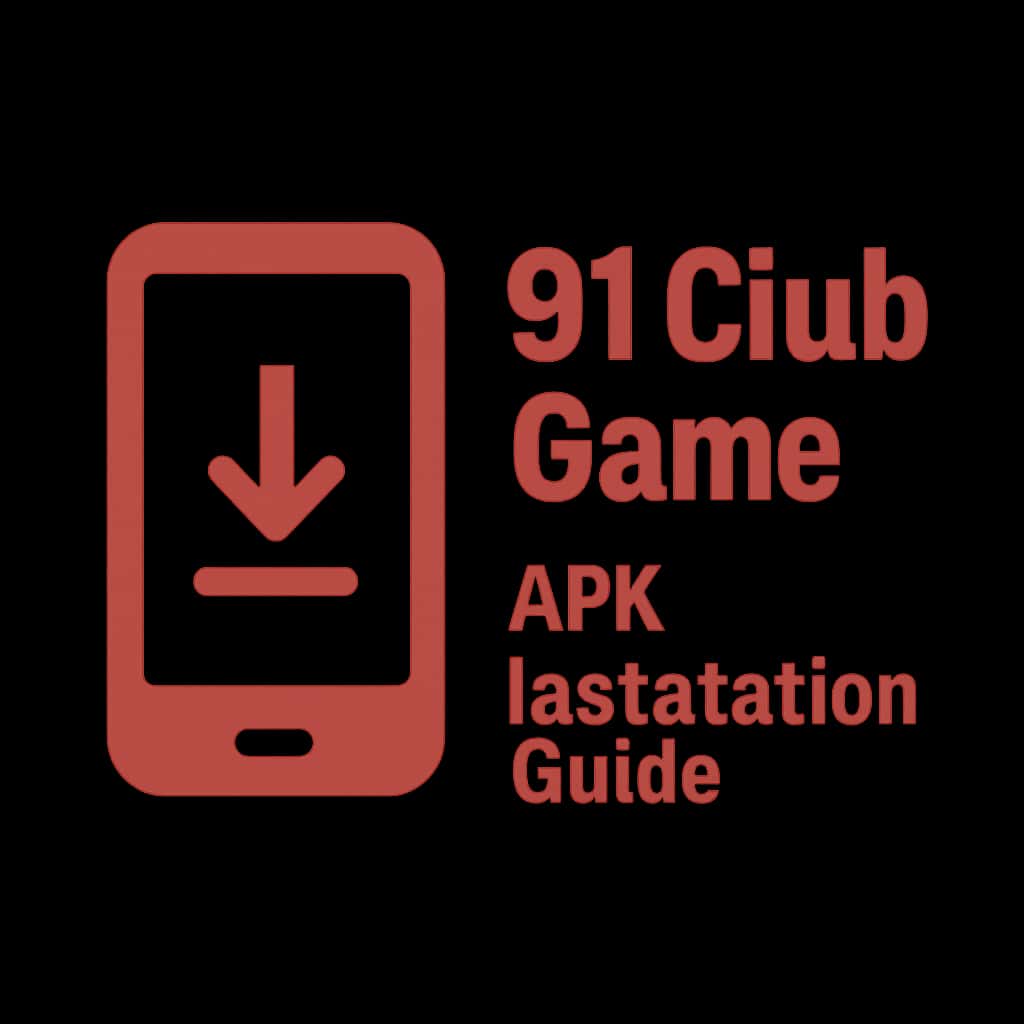 Icon representing the 91 Club Game APK Installation Guide.