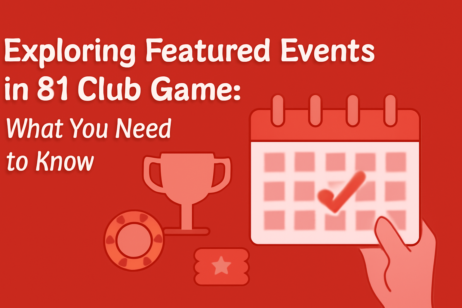 Informational scene highlighting updates for 91 Club Game with prominent text.