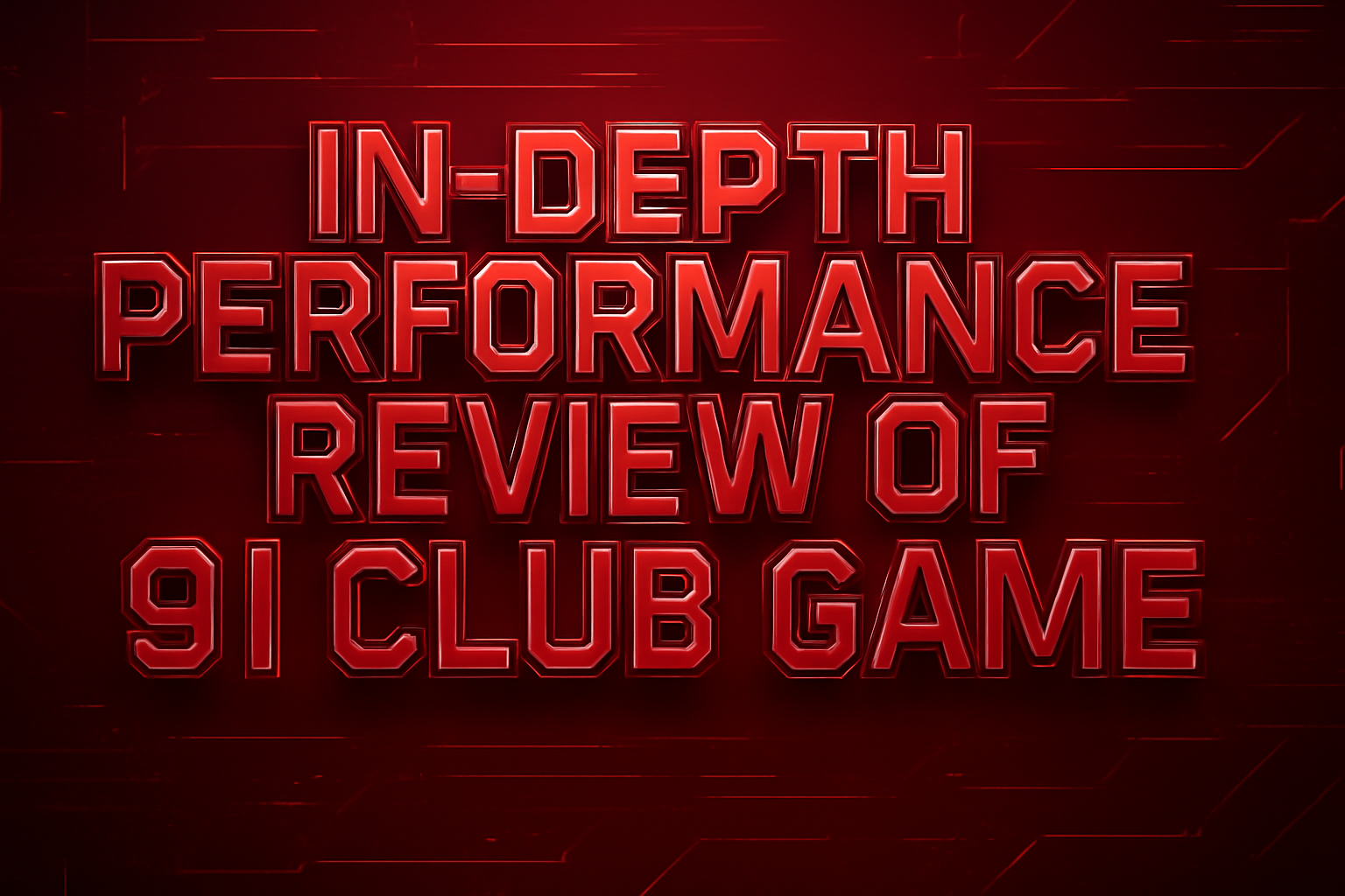 Informational scene depicting the Compatibility Guide for 91 Club Game.