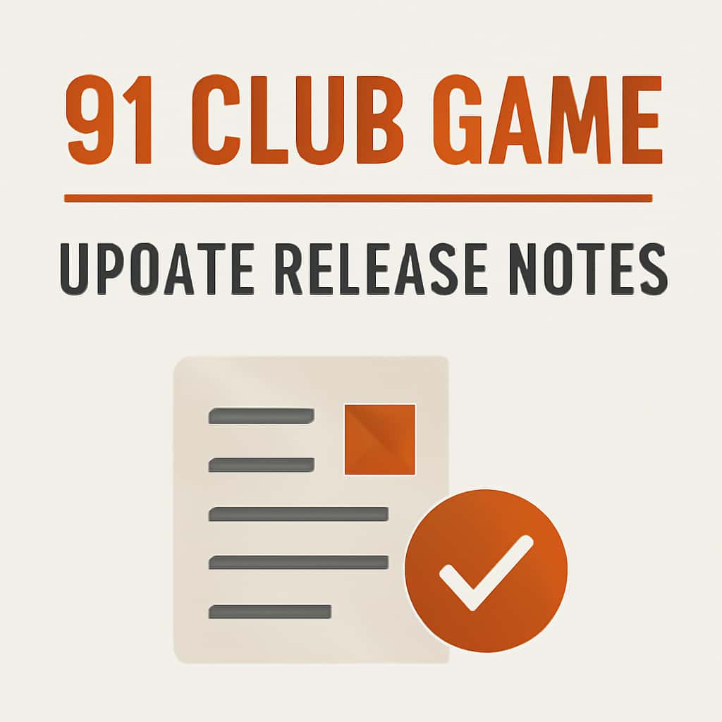Diagram explaining 91 Club Game updates.
