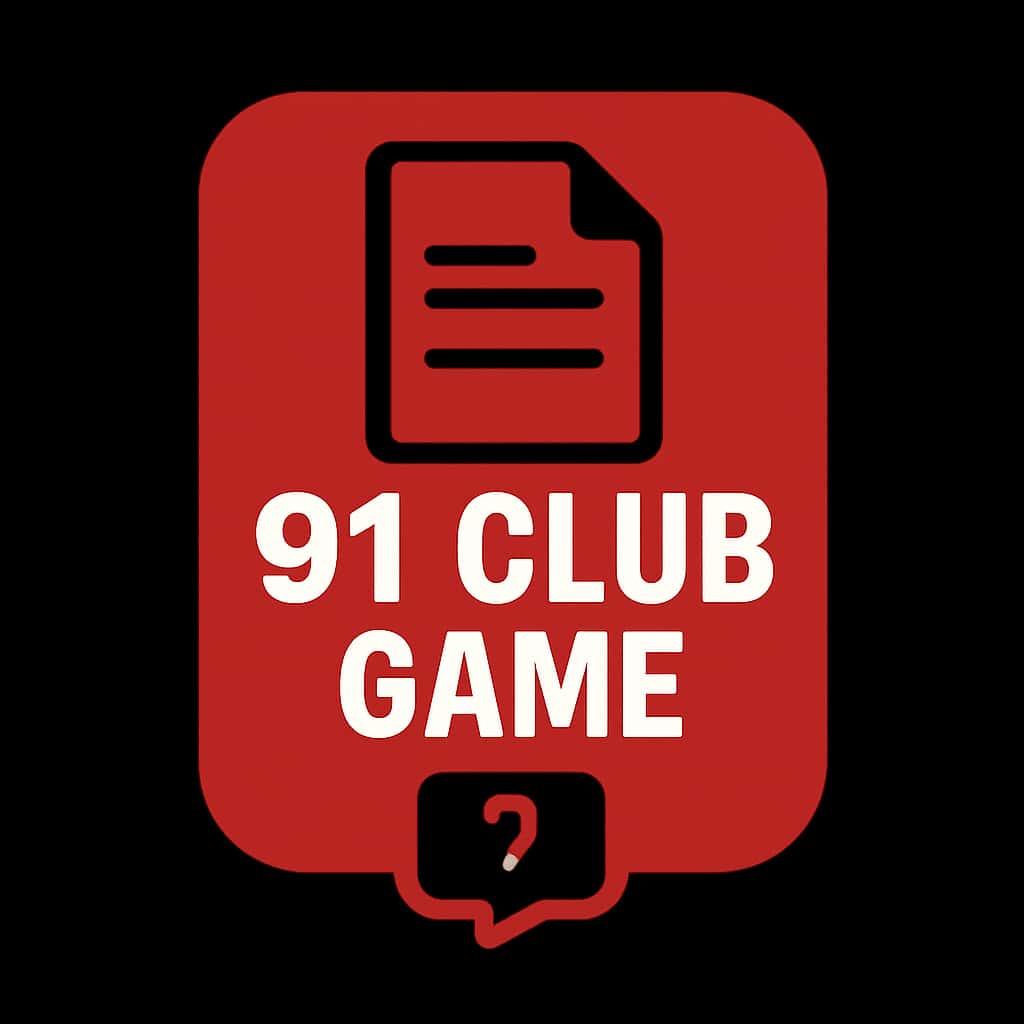 Icon representing 91 Club Game update notes.