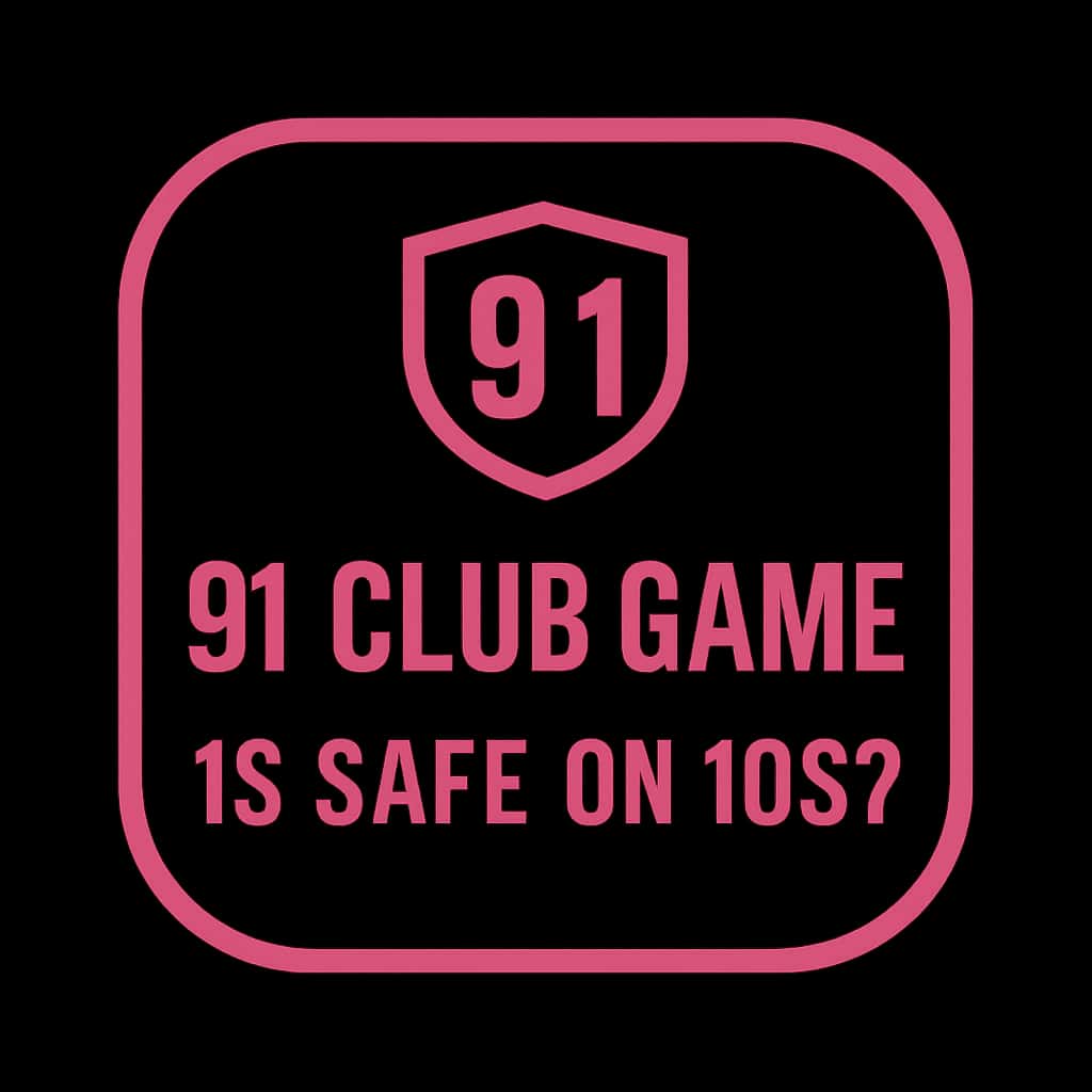 Icon representing the safety of 91 Club Game on iOS.
